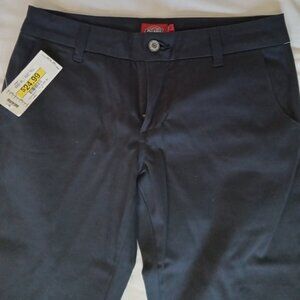 Women's brand new Dickies pants, size 7, navy blue
